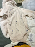 babylove嬰兒連體衣春秋季加厚哈衣爬服男女寶寶簡(jiǎn)約保暖衣服雪林松語(yǔ) 雪林松語(yǔ) 90cm 曬單實(shí)拍圖