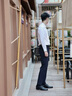 九牧王【商務(wù)通勤】品質(zhì)羊毛休閑褲男直筒 25秋季輕奢高端保暖寬松長(cháng)褲 黑色 TB1D-50813 35 腰圍=2.64尺88厘米 曬單實(shí)拍圖
