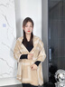 ELLE【禮盒裝】披肩女士辦公室保暖時(shí)尚百搭圍巾圍脖新款冬送禮中秋節 曬單實(shí)拍圖