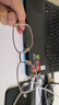 精工(SEIKO)眼鏡架鈦合金全框男商務(wù)簡(jiǎn)約方框眼鏡框HC1028 076 僅鏡框 曬單實(shí)拍圖