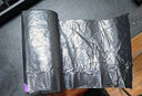 AKBK平口垃圾袋銀色60*80cm75只單面1.2絲加厚中大號(hào)家用一次性塑料袋 曬單實(shí)拍圖