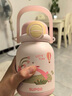 蘇泊爾（SUPOR）兒童保溫杯吸管杯雙飲外出噸噸杯水壺316L不銹鋼幼兒園上學喝水杯 曬單實拍圖