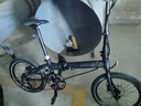 大行（DAHON）自行車20英寸20速超輕鋁合金碟剎成人單車KBA005 黑色BA款油碟 曬單實(shí)拍圖