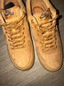 耐克NIKE男空軍一號AF1 AIR FORCE 1運動(dòng)鞋CJ9179-200小麥色40.5 曬單實(shí)拍圖
