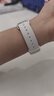 小米（MI）Xiaomi Watch Strap 紫外線(xiàn)變色表帶 18mm 白色 曬單實(shí)拍圖
