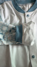 貝肽斯胎脂皮嬰兒衣服春秋季連體衣新生兒男女寶寶長袖哈衣爬服新款 曬單實(shí)拍圖