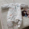 貝肽斯嬰兒睡袋暖姜恒溫兒童背心睡袋嬰幼兒防踢被睡衣秋冬中厚 甜夢(mèng)S 曬單實(shí)拍圖