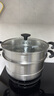 愛(ài)仕達(dá)（ASD）蒸鍋雙層不銹鋼蒸鍋 家用燉蒸煮一體湯鍋 28CM大容量蒸籠QVL1528 曬單實(shí)拍圖