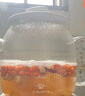 美的（Midea）全玻璃養生壺 辦公室燒水壺 家用多功能煮茶壺 花茶煮茶器 迷你小型電熱水壺 圍爐煮茶壺 【0膠水】YS10B101 1L 曬單實(shí)拍圖