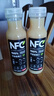 農(nóng)夫山泉100%純果汁NFC蘋果香蕉混合汁300ml*10瓶整箱禮盒裝鮮果壓榨飲料 曬單實拍圖