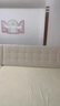 PU簡(jiǎn)約現代奶油風(fēng)床頭靠墊榻榻米靠背科技布臥室床頭防撞軟包定制 彎彎款 （沙陶）舒適細膩貓爪絨 含枕芯 135*60cm | 有無(wú)床頭請留言 曬單實(shí)拍圖