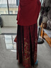 皮爾卡丹新中式馬面裙套裝訂婚結(jié)婚禮服敬酒服大d碼2025新娘國(guó)風(fēng)漢服兩件 紅色上衣+馬面裙兩件套 L 【建議105-120斤】 曬單實(shí)拍圖