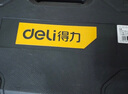 得力（deli）雙功能重型電錘大功率沖擊鉆多功能電鉆錘鎬兩用混凝土開鑿套裝 曬單實(shí)拍圖