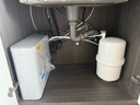 海爾（Haier）凈水器家用廚下母嬰RO反滲透直飲凈水機加熱一體機餐邊柜壁掛式管線(xiàn)機接自來(lái)水全屋前置過(guò)濾器套裝 【性能套裝】即熱管線(xiàn)機+凈水器 曬單實(shí)拍圖