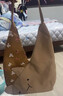 滕閣廂 包包女單肩包女托特包小眾設計可愛(ài)貓咪大容量百搭通勤單肩包 駝色 曬單實(shí)拍圖