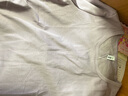 森馬（Semir）短袖t恤女短款修身圓領(lǐng)內(nèi)搭25夏涼感收腰V領(lǐng)上衣辣妹109325100006 曬單實(shí)拍圖