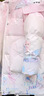 G.DUCKKIDS小黃鴨兒童羽絨服 新款冬季中小童韓版童裝女童中長(cháng)款休閑公主外 愛(ài)莎漸變粉 120 曬單實(shí)拍圖