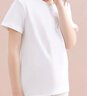浪莎（LangSha）兒童t恤男女童圓領(lǐng)夏季薄款短袖t恤中大童棉質(zhì)運動(dòng)休閑百搭打底衫 曬單實(shí)拍圖