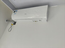 海爾（Haier）空調凈省電1.5匹/1匹新一級能效掛機內外自清潔快速冷暖變頻出租房家用臥室空調 1.5匹 一級能效 【勁爽】一鍵除醛+手機智控 曬單實(shí)拍圖
