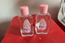強生（Johnson）嬰兒撫觸油保濕護膚200ml*2 新生兒寶寶兒童身體潤膚按摩油家庭裝 曬單實拍圖