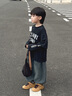 泰蘭尼斯秋季兒童運(yùn)動鞋男童包頭防撞平衡車鞋2-6歲小童戶外跑鞋 姜黃色29 曬單實(shí)拍圖