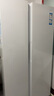 海爾（Haier）冰箱522升超薄機(jī)身雙開門對開門白色風(fēng)冷無霜雙變頻凈味保鮮智能省電大容量家用電冰箱國家補(bǔ)貼15% 522升+黑金凈化 曬單實(shí)拍圖