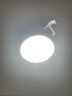 美的（Midea）風扇燈一體LED照明餐廳臥室客廳燈三防護眼燈具熟睡風包安裝 曬單實拍圖