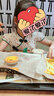 安妮優(yōu)兒女童旗袍連衣裙夏季2025兒童裝洋氣夏裝女孩夏款公主裙 綠色 140 曬單實拍圖