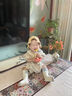 貝比新生嬰兒襪子春秋季純棉a類(lèi)幼兒秋冬兒童襪男女寶寶松口中長(cháng)筒襪 曬單實(shí)拍圖