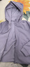 優(yōu)衣庫女裝雙面穿防風(fēng)搖粒絨拉鏈連帽外套戶(hù)外防水冬季新款479697 479697/71淺藍紫色 M 曬單實(shí)拍圖