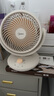 美的（Midea）【小型風(fēng)扇】輕音臺式桌面空氣循環(huán)扇家用柔風(fēng)電風(fēng)扇宿舍辦公迷你臺扇落地扇空調(diào)伴侶 GAF18AD 曬單實拍圖