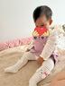 戴維貝拉（DAVE＆BELLA）兒童連褲襪2025秋裝新女寶寶襪子女童連體打底褲襪休閑小童長襪 米白【現(xiàn)貨】 90 cm（建議身高80-90cm） 曬單實(shí)拍圖