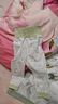 婧麒（JOYNCLEON）嬰兒秋衣套裝春秋季純棉寶寶衣服男童女童家居服兒童內衣秋褲 綠影繁花 80 cm 曬單實(shí)拍圖