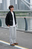 森馬（Semir）休閑褲男發(fā)熱抑菌針織衛褲寬松直筒褲25冬長(cháng)褲子百搭109725127104 曬單實(shí)拍圖
