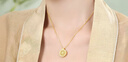 老廟八寶羅盤(pán)銀項(xiàng)鏈女可轉(zhuǎn)動(dòng)時(shí)來(lái)運(yùn)轉(zhuǎn)吊墜顯瘦鎖骨鏈女生生日禮物S925 【京速|(zhì)禮盒】可轉(zhuǎn)動(dòng)八寶羅盤(pán) 曬單實(shí)拍圖