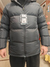 黑冰25新款戶(hù)外700蓬鴨絨男款加厚防風(fēng)保暖羽絨服 F8905MJ 壹 黑色 L 曬單實(shí)拍圖