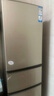 海爾【家電補貼20%】Haier冰箱小型超薄家用風冷無霜辦公室租房用冷藏冷凍電冰箱兩天約一度電一級節(jié)能 219升三門直冷節(jié)能+新節(jié)能+軟冷凍+超薄機身 曬單實拍圖