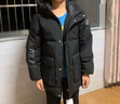 波司登25年男女兒童短款5A抗菌4防面料連帽羽絨服T250246915DS 曬單實(shí)拍圖