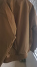 魯雅爾cleanfit美式飛行夾克男秋季潮牌穿搭短款棒球服重磅硬挺工裝外套 棕色常規款 L 【建議100-120斤】 曬單實(shí)拍圖