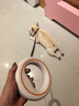 萌王星狗狗牽引繩中大型犬遛狗繩貓咪小犬狗繩柯基泰迪寵物狗鏈牽狗繩 Air-白/橙（輕便耐用） 牽引繩（牽引繩60斤內寵物適用) 曬單實(shí)拍圖