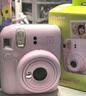 INSTAX富士instax立拍立得 一次成像相機 mini12（mini11升級款）淺櫻粉 曬單實拍圖