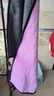 派樂(lè )特寵物速干吸水毛巾洗澡浴巾泰迪貓咪狗狗加厚 特大號一條裝灰紫色 曬單實(shí)拍圖