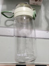 物生物（RELEA）水杯女士塑料杯tritan耐高溫高顏值隨手杯便攜學(xué)生杯子生日禮物 曬單實(shí)拍圖