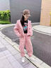 Dudant國際品牌女童工裝套裝春秋2025新款衣服兒童大童秋裝運(yùn)動(dòng)休閑穿搭 F23粉色 120 cm 曬單實(shí)拍圖