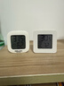 德力西電氣（DELIXI ELECTRIC）電子溫度計室內(nèi)車載辦公家用浴室嬰兒房數(shù)顯高精度壁掛式溫濕度計 曬單實拍圖