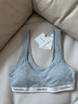Calvin Klein內衣【新品禮盒明星復古引力帶】25秋女ck輕運動(dòng)背心文胸QF8365AD P7A-椰青灰 S 曬單實(shí)拍圖