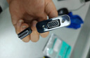 山澤(SAMZHE)HDMI轉VGA轉換器 高清視頻轉接頭 電腦臺式機筆記本PS5連電視顯示器投影儀連接線HHV07 曬單實拍圖