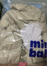 迷你巴拉【三防小蛋仔】巴拉連體羽絨服嬰兒外出哈衣男童女童爬服冬季新款 黃咖色調00335 100 曬單實(shí)拍圖