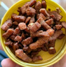 小十字丁家脆哨精哨250克豬油渣脂渣貴州正宗特產(chǎn)貴陽(yáng)新鮮粉面炒菜伴侶下飯瓶裝 曬單實(shí)拍圖