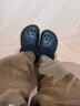 卡駱馳（CROCS）貝雅暖絨克駱格洞洞鞋|206633 黑/黑-060 40(250mm)  曬單實(shí)拍圖